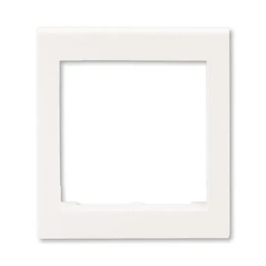 kryt rámečku s otvorem 55x55, střední; perleťová, design LEVIT M